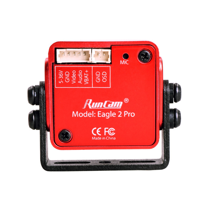 RunCam Eagle 2 Pro 800 TVL FPV Camera - Red and OrangeRX - Image 3