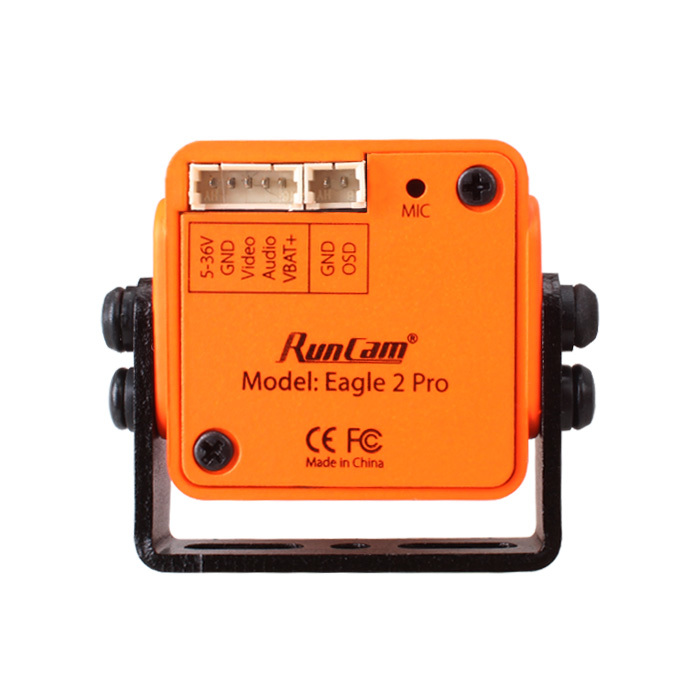 RunCam Eagle 2 Pro 800 TVL FPV Camera - Red and OrangeRX - Image 4