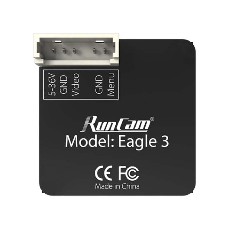 RunCam EAGLE 3 FPV Camera - 1/2.8" Starlight CMOS, 1000TVL, 5-36V - Image 5