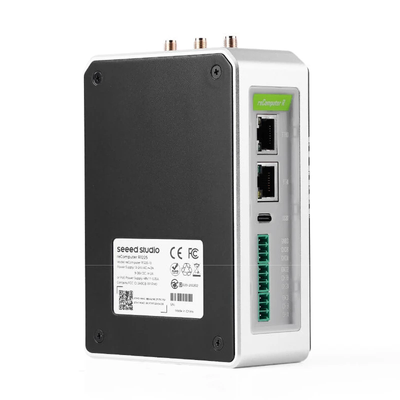 Seeed Studio Studio reComputer R1225 LoRaWAN Gateway & Industrial Controller (US915), CM4-Powered - Image 3