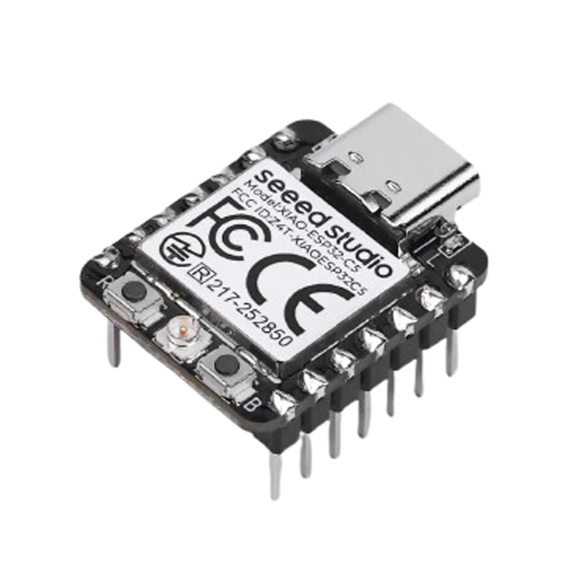 Seeed Studio Studio XIAO ESP32-C5 Dual-Band Wi-Fi 6 IoT Dev Board (Pre-Soldered)