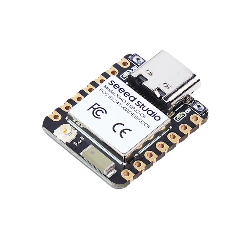 Seeed Studio Studio XIAO ESP32C6 MCU (Wi-Fi 6, BLE 5.0, Zigbee, Thread)