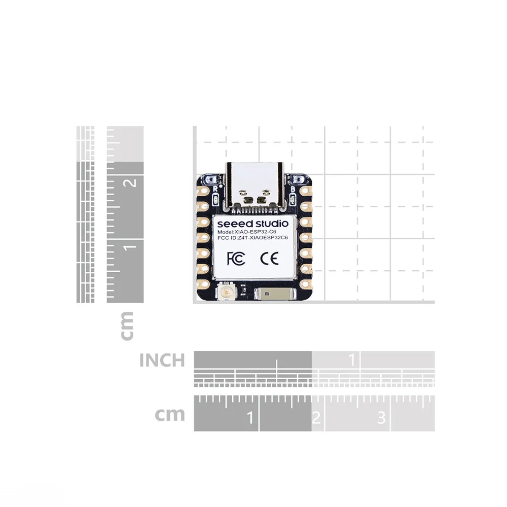 Seeed Studio Studio XIAO ESP32C6 MCU (Wi-Fi 6, BLE 5.0, Zigbee, Thread) - Image 3