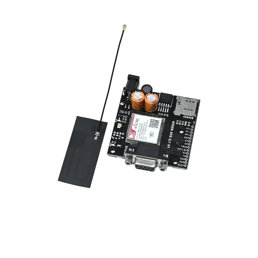 SIM A7670C 4G LTE Development Board w/ Flex Antenna - Image 4