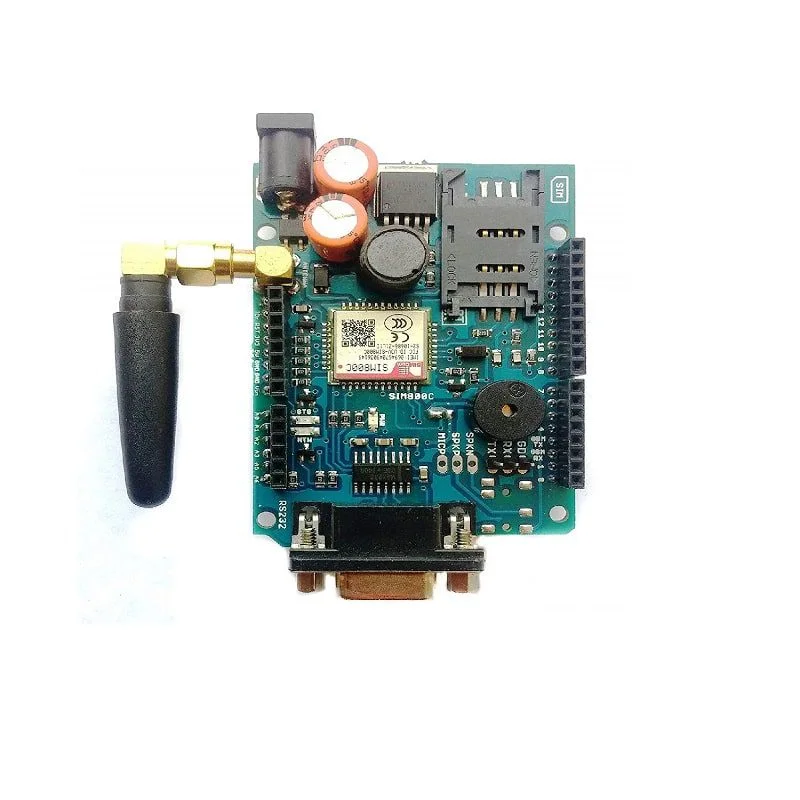 SIM800C GPRS/GSM Shield with Antenna - Image 2