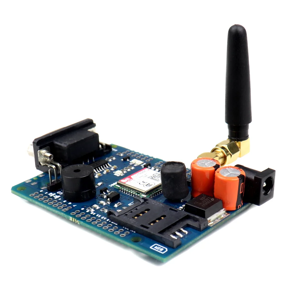 SIM800C Quad-Band GSM/GPRS Modem Module w/ Antenna & RS232 - Image 3