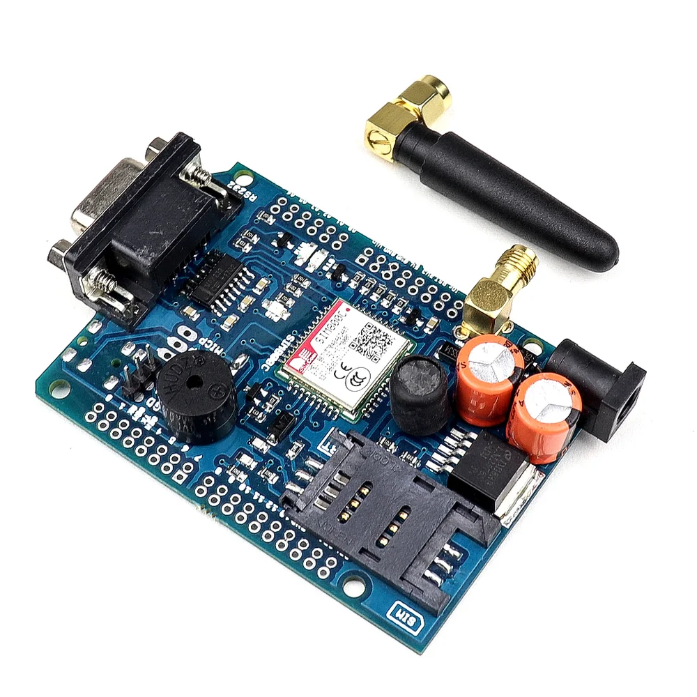 SIM800C Quad-Band GSM/GPRS Modem Module w/ Antenna & RS232 - Image 4
