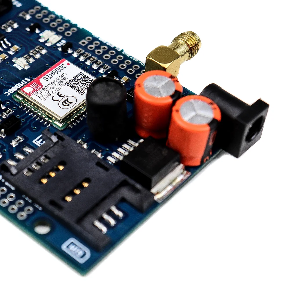 SIM800C Quad-Band GSM/GPRS Modem Module w/ Antenna & RS232 - Image 5