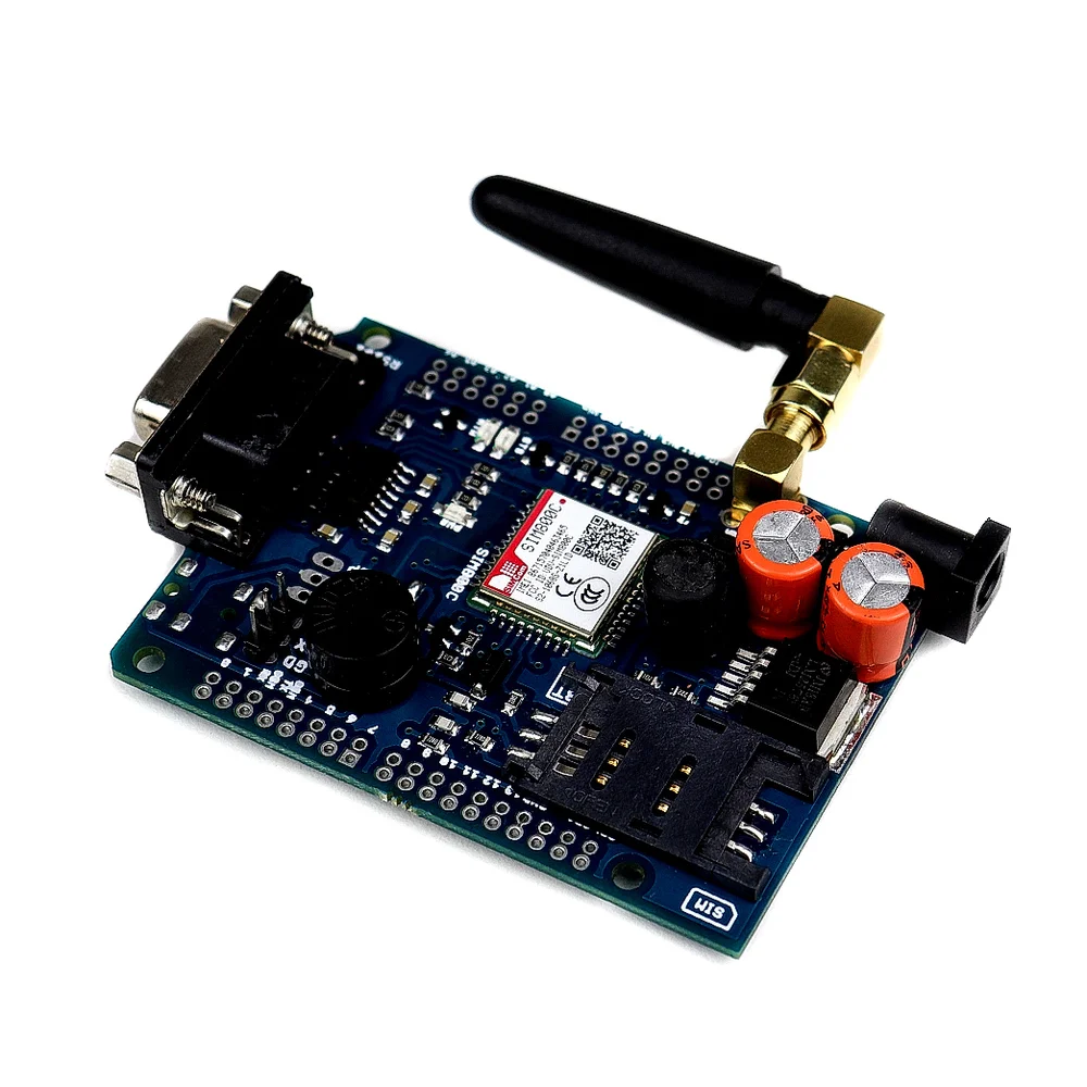SIM800C Quad-Band GSM/GPRS Modem Module w/ Antenna & RS232 - Image 6