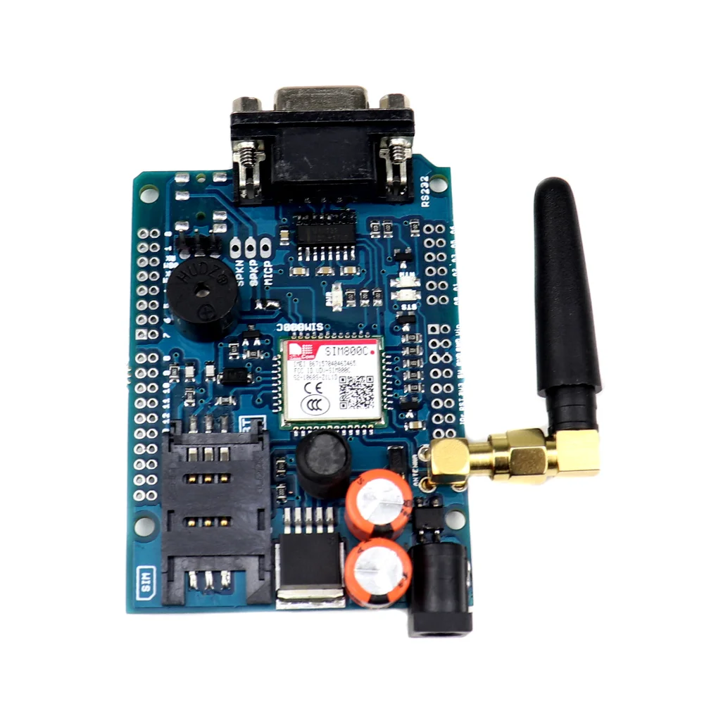 SIM800C Quad-Band GSM/GPRS Modem Module w/ Antenna & RS232 - Image 8