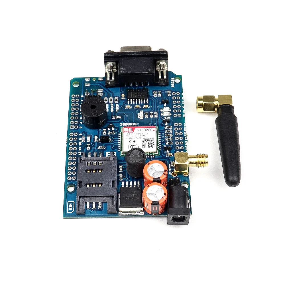 SIM800C Quad-Band GSM/GPRS Modem Module w/ Antenna & RS232 - Image 9