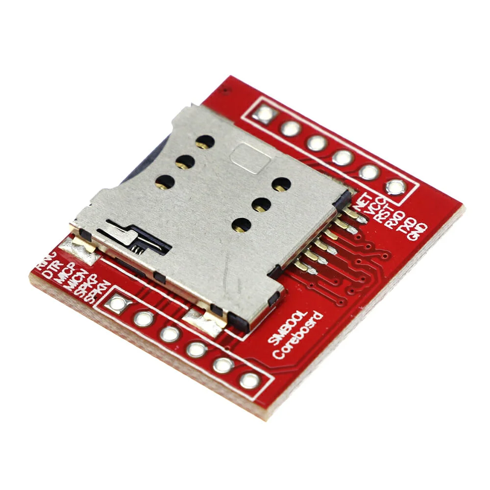 SIM800L GPRS GSM Module Core Board Quad-band TTL Serial Port w/ Antenna - Image 2