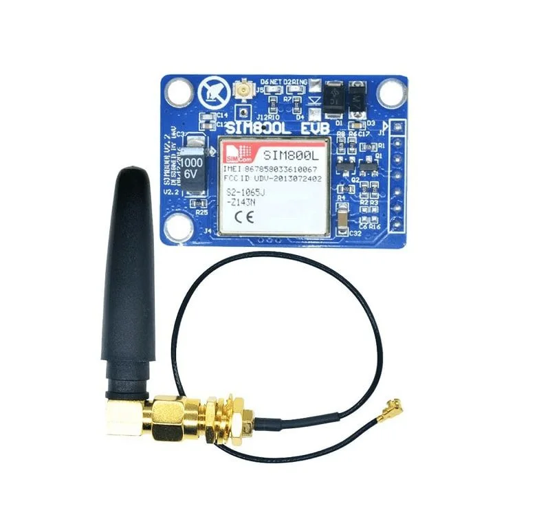 SIM800L V2 5V GSM GPRS Module Quad-Band w/ Antenna