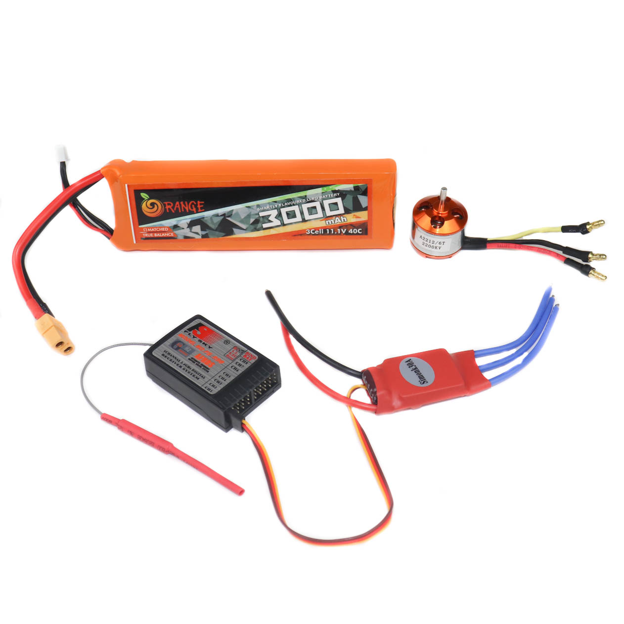 SimonK 30A BLDC ESC for 2-3S LiPo, No Connectors - Image 3