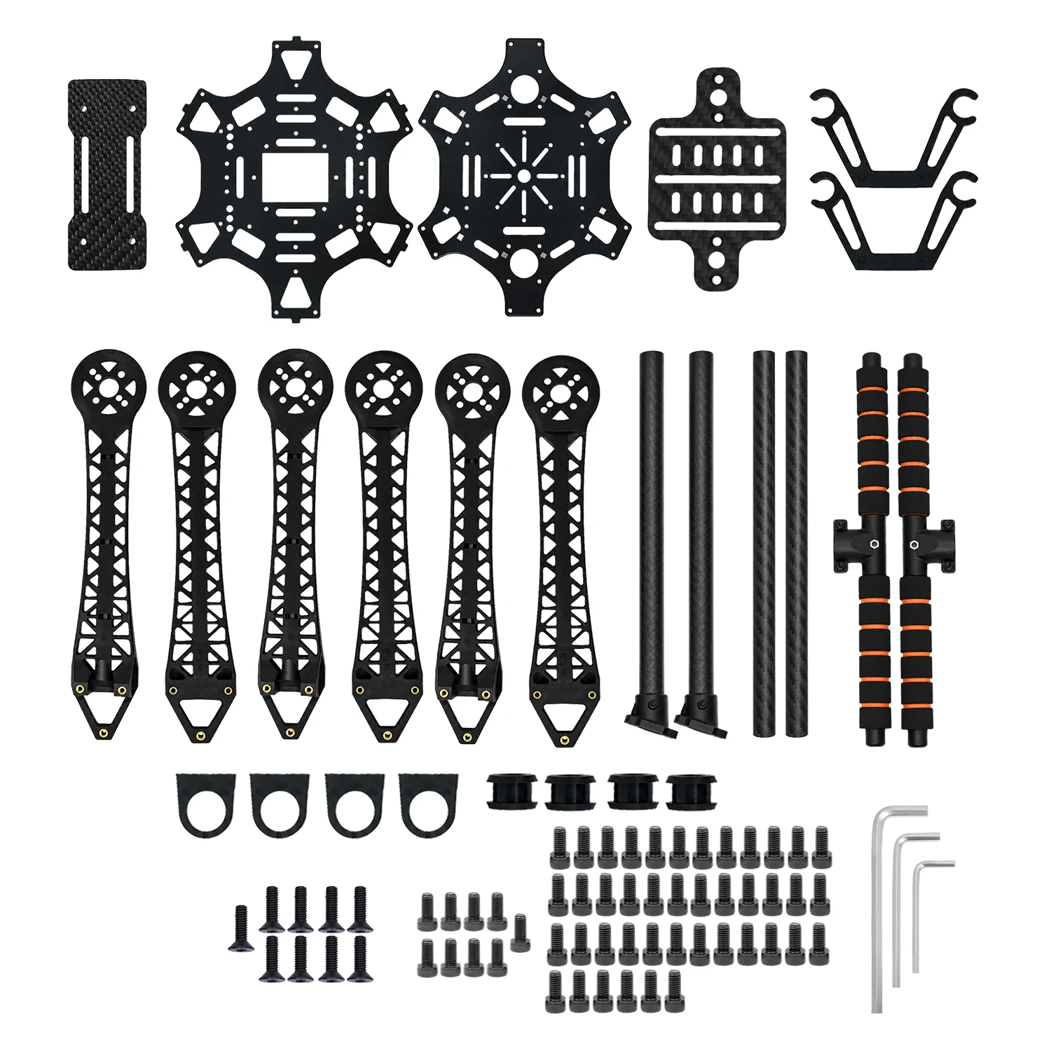 SimpliFly S550 Hexacopter Frame Kit 550mm Wheelbase - Image 4