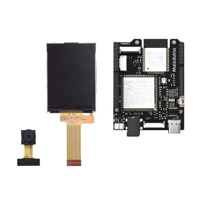 Sipeed Maixduino Kit - RISC-V AI + IoT Dev Board w/ ESP32 & Camera - Image 2