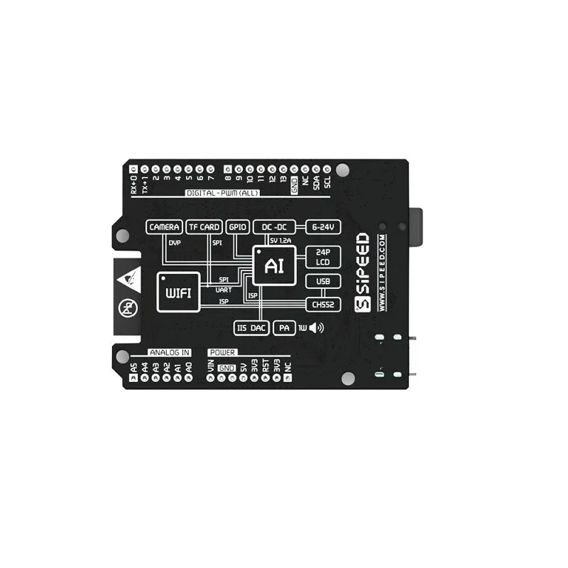 Sipeed Maixduino Kit - RISC-V AI + IoT Dev Board w/ ESP32 & Camera - Image 4