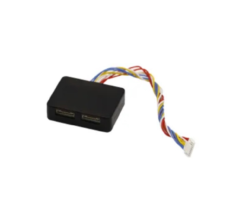 SIYI MK15 Camera Hub One to Two Ethernet Extension Compatible with MK15 HM30 MK32 Air Unit