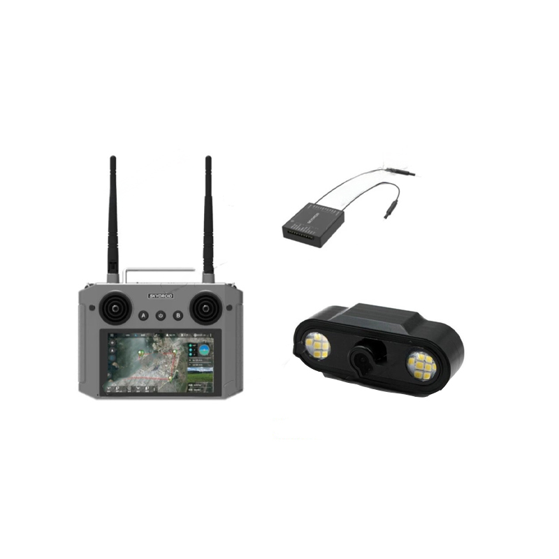 Skydroid H12 Inbuild Display Remote Control with 3 in 1 Camera - Image 2