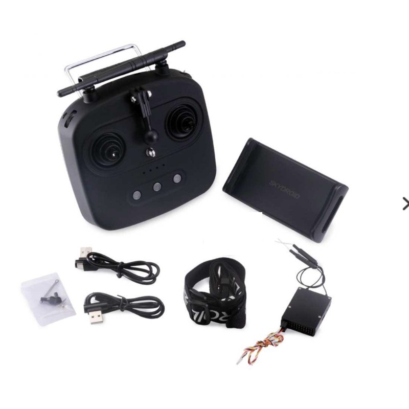 Skydroid T10 Remote Control w/ DCAM R10 Receiver 4-in-1 - 10km Digital Map Transmission - Image 4