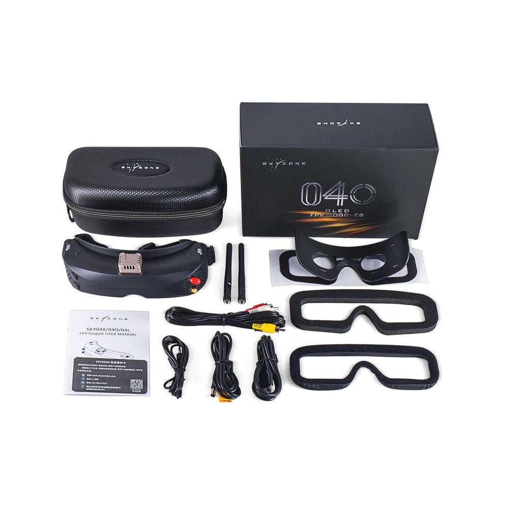 Skyzone SKY04O Pro FPV Goggle with OLED Screen - Standard Set - Image 5