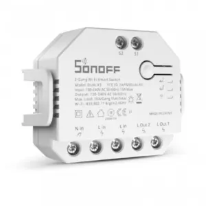 Sonoff Dual R3 2-Channel Smart WiFi Relay Switch