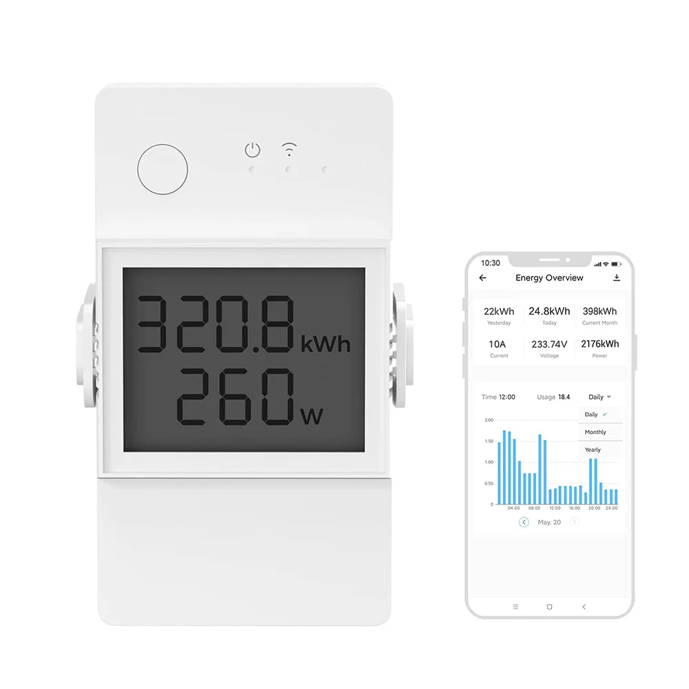 Sonoff POWR320D Elite Smart Power Meter Switch 20A - Image 4