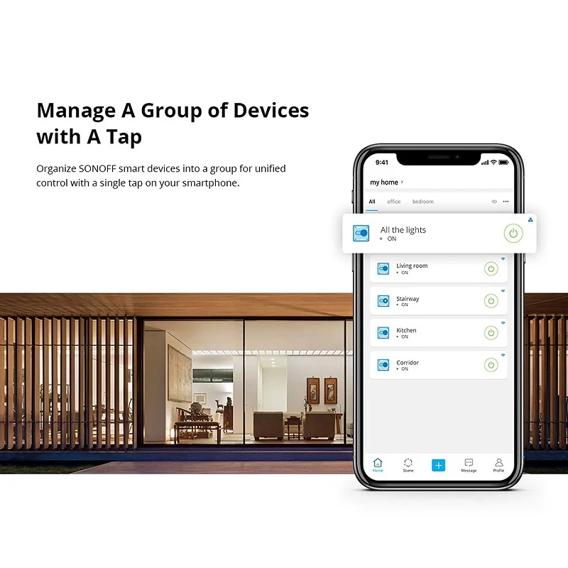 Sonoff RFR2 Smart Home WiFi Remote Control Switch 433MHz 10A - Image 3