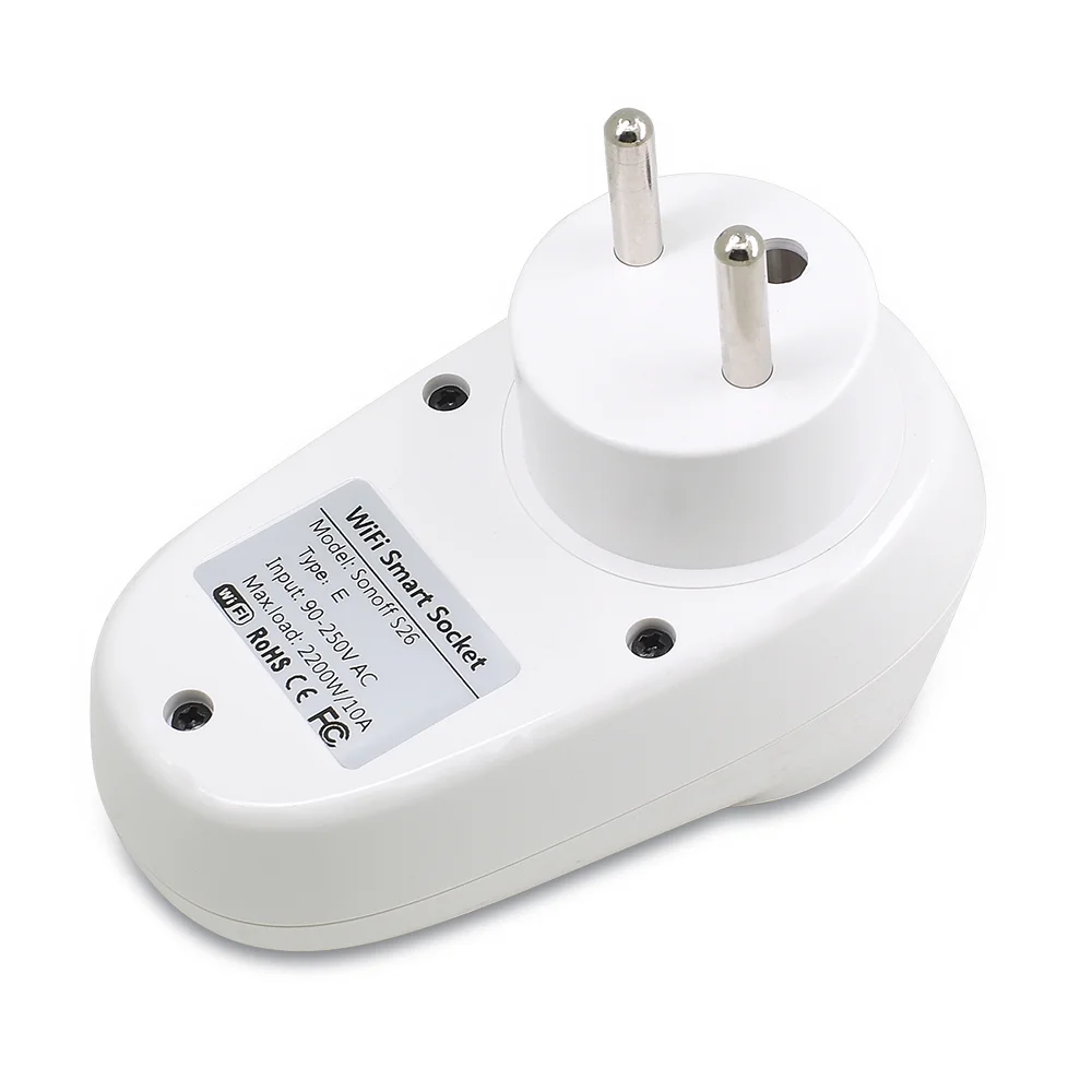 Sonoff S26 WiFi Smart EU Plug Type E Switch - Image 3