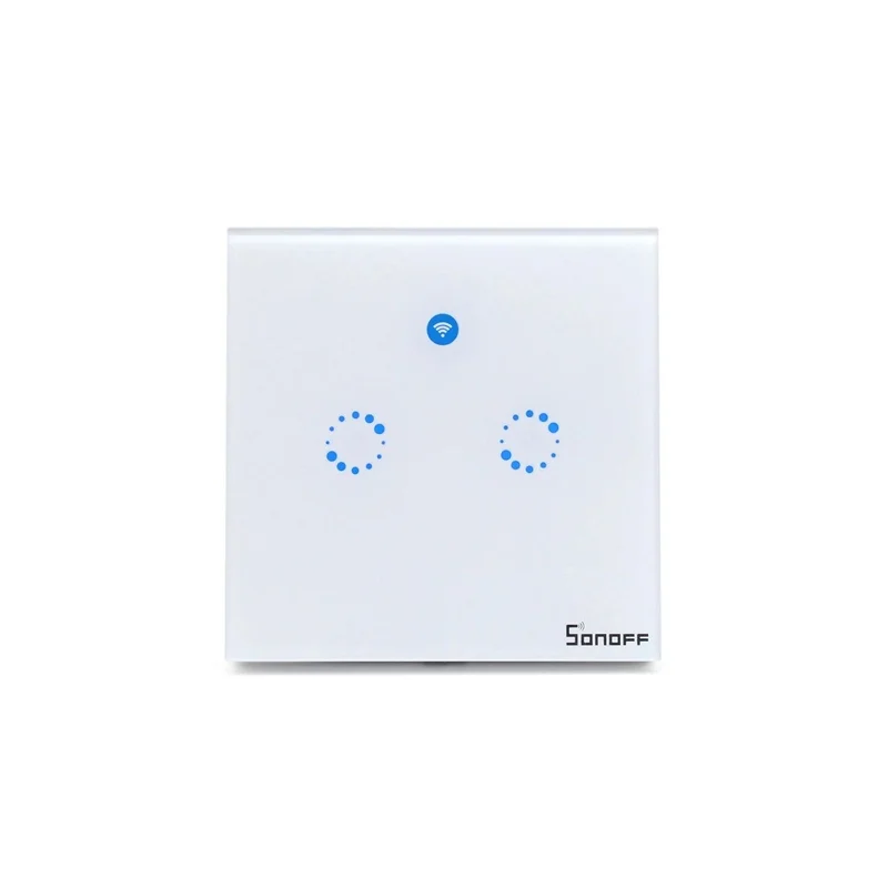 Sonoff T1 UK 2 Channel WiFi+RF+Touch Smart Switch