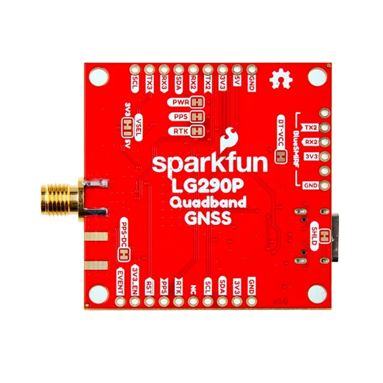 SparkFun GNSS RTK Breakout - Quad-Band LG290P (Qwiic) - Image 3