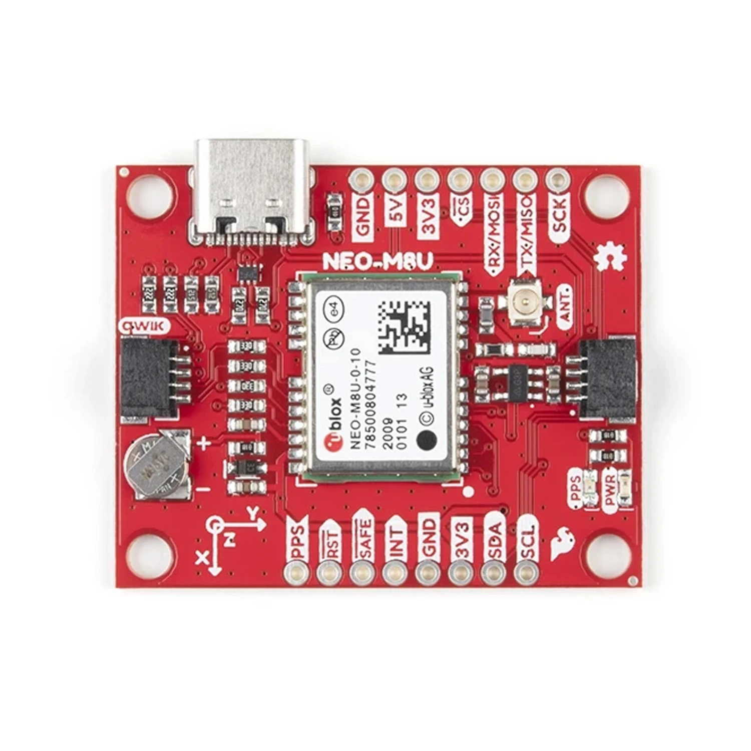 SparkFun GPS-16329 NEO-M8U Dead Reckoning GPS Breakout
