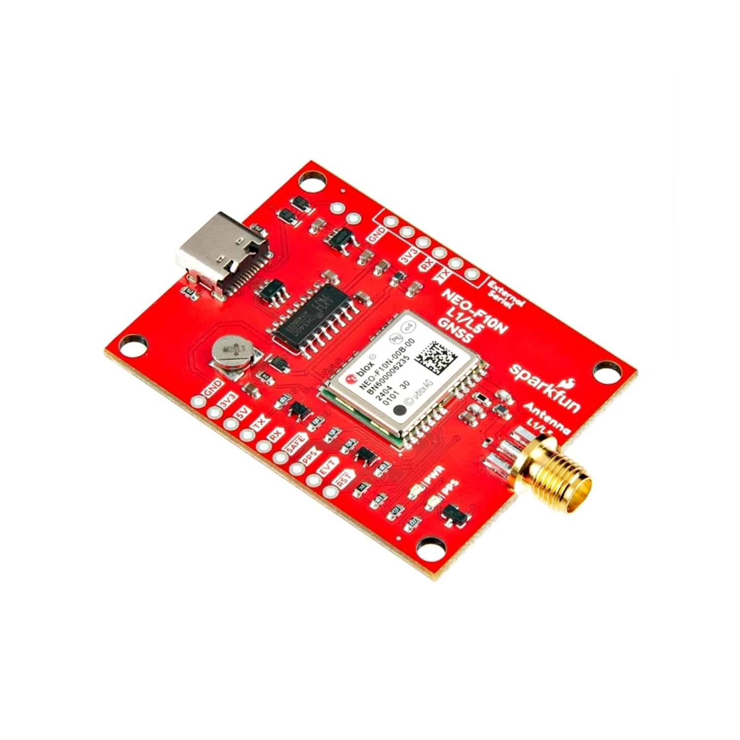 SparkFun GPS-24114 GNSS L1/L5 Breakout - NEO-F10N, SMA - Image 2
