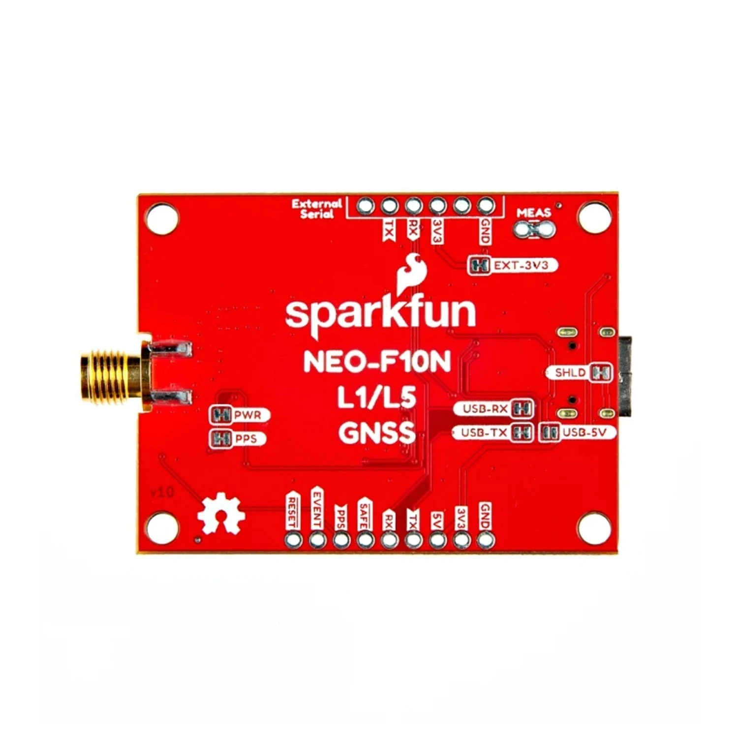 SparkFun GPS-24114 GNSS L1/L5 Breakout - NEO-F10N, SMA - Image 3