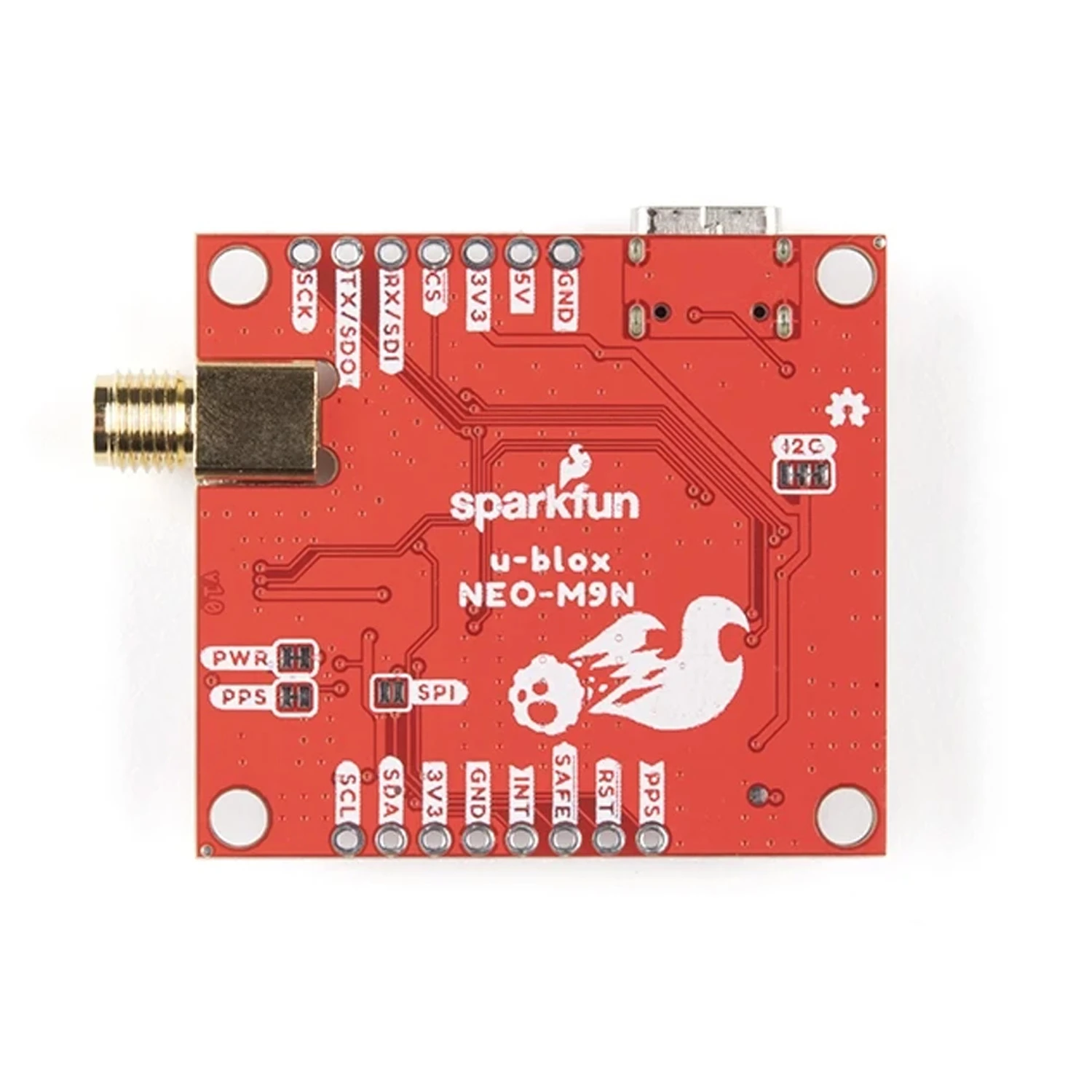 SparkFun GPS Breakout - NEO-M9N (Qwiic) w/ SMA Antenna - Image 3