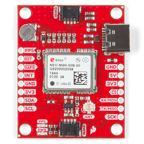 SparkFun GPS Breakout - NEO-M9N U.FL (Qwiic) - Image 4
