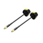 SpeedyBee 5.8 GHz Antenna V2 2PCS-MMCX Straight - Yellow and Black