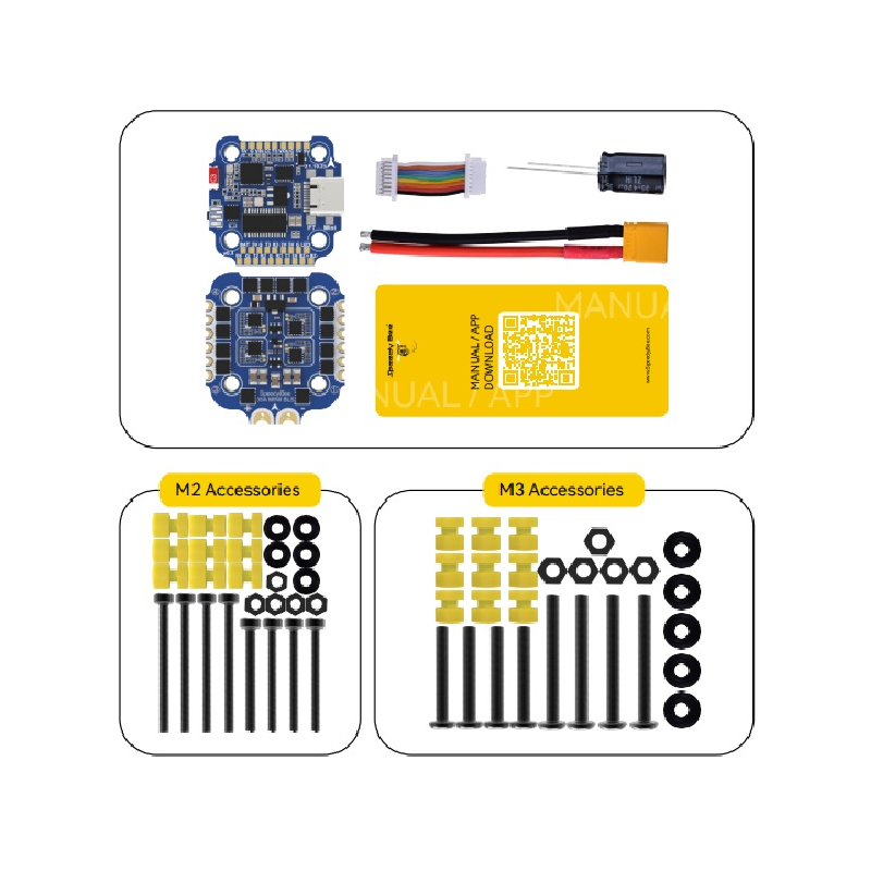 SpeedyBee F7 Mini 35A 3-6S 8-bit Flight Controller Stack