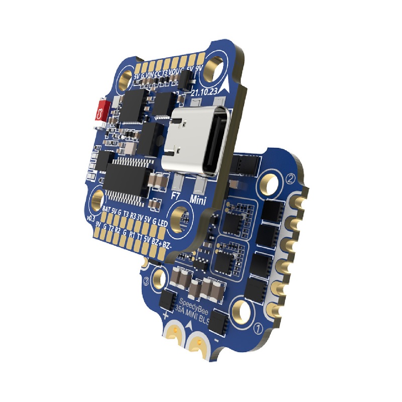 SpeedyBee F7 Mini 35A 3-6S 8-bit Flight Controller Stack - Image 2