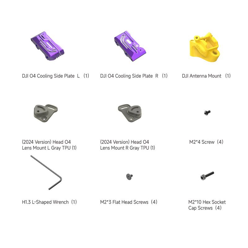 SpeedyBee Mario 5 FPV Frame Upgrade Kit F - Image 2