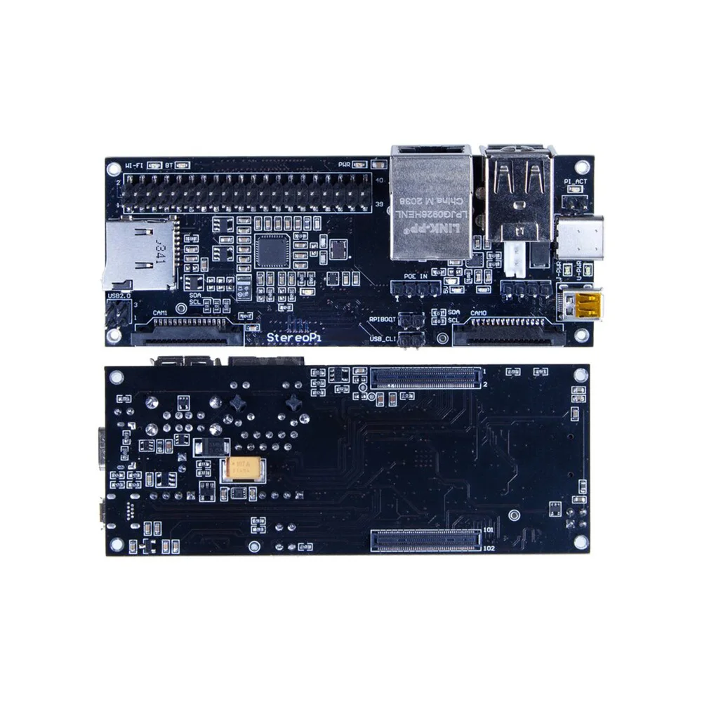 StereoPi v2 Slim Camera Carrier Board for Raspberry Pi CM4 - Image 2