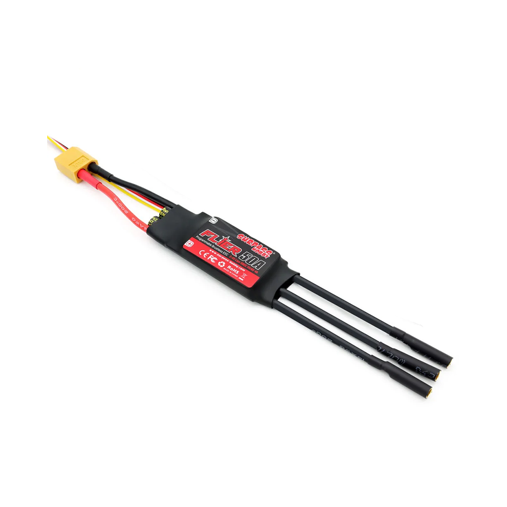 Surpass Hobby 50A ESC w/ 5V/6V 4A SBEC, 4.0mm Connector - Image 2