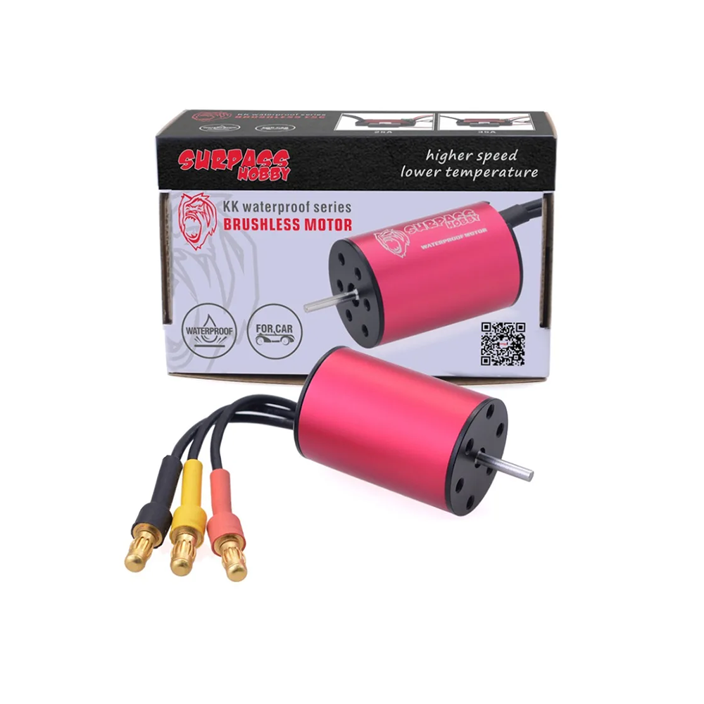 Surpass Hobby 2030 Brushless Motor (7200KV) - Red & Black - Image 3