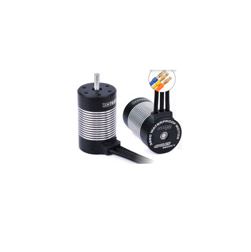 Surpass Hobby 3650 ROCKET Sensorless Waterproof Motor 3.175mm Shaft 4.0 Gold Plated 2050KV - Image 2