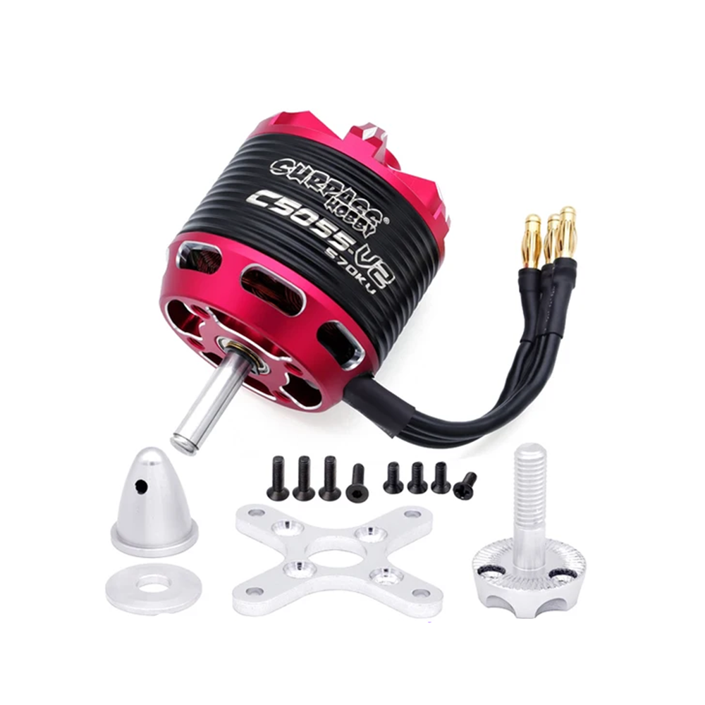 Surpass Hobby C5055 14-Pole Outrunner Brushless Motor for Fixed Wing Aircraft - 570KV - Image 2