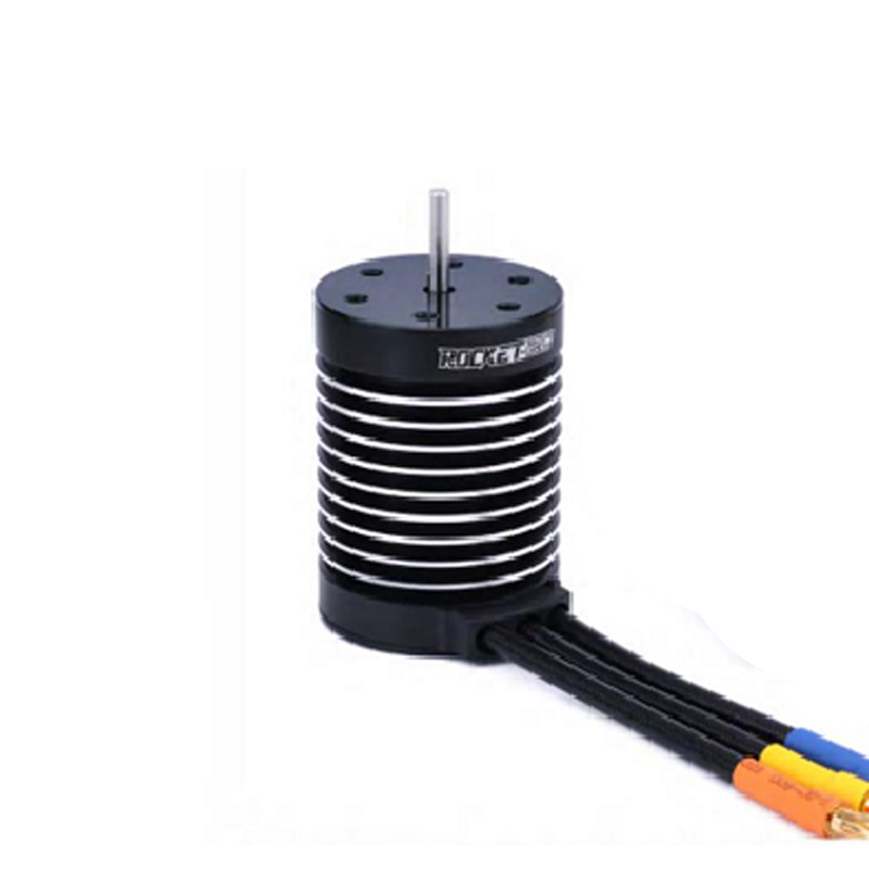 Surpass Hobby F540 ROCKET Sensorless Waterproof Motor 2600KV - 3.175mm Shaft, 4.0mm Gold Connectors