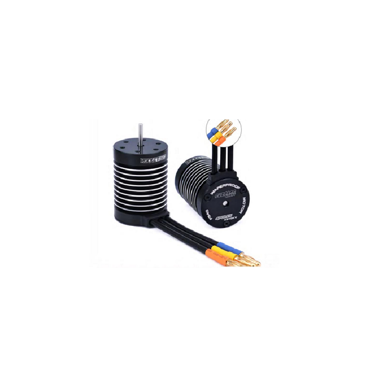 Surpass Hobby F540 ROCKET Sensorless Waterproof Motor - 2800KV, 3.175mm Shaft, 4.0mm Gold Connectors - Image 2