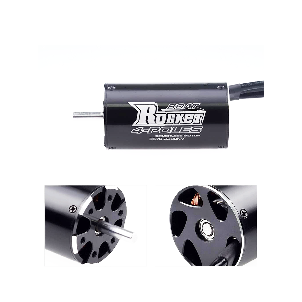 Surpass Hobby Rocket 3670 2280KV Brushless Motor - Black - Image 2