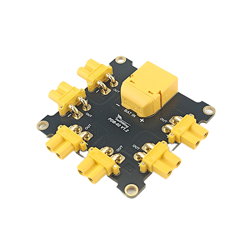 SwiftWing PDB-02 Power Distribution Board XT60 6x XT30 3-6S