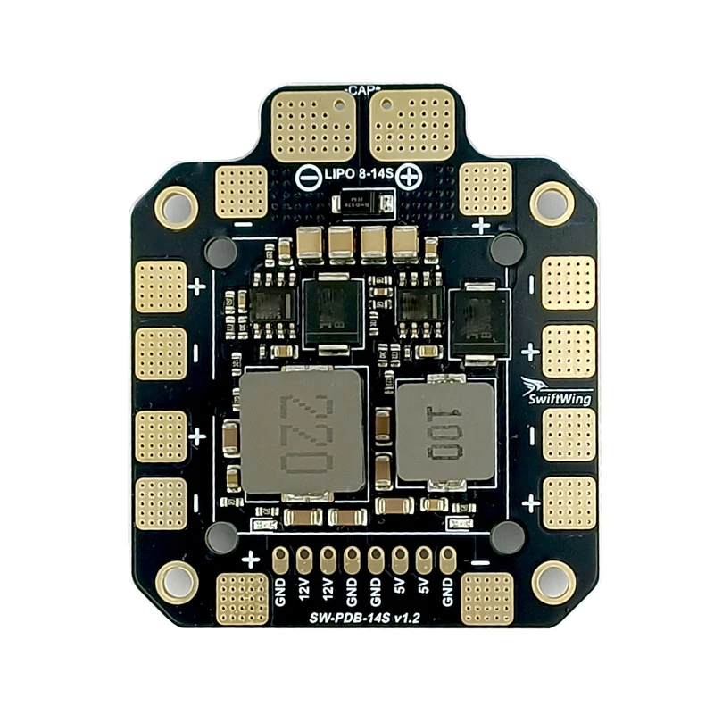 SwiftWing PDB-14S Power Distribution Board w/ 12V & 5V Buck - Image 2